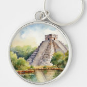 Porte-clés Chichen Itza, Étiqueté (Devant)