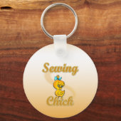 Porte-clés Chick à coudre (Recto)