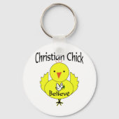 Porte-clés Chick chrétien (Recto)
