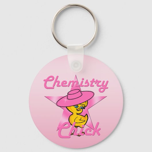 Porte-clés Chick de chimie #8 (Recto)
