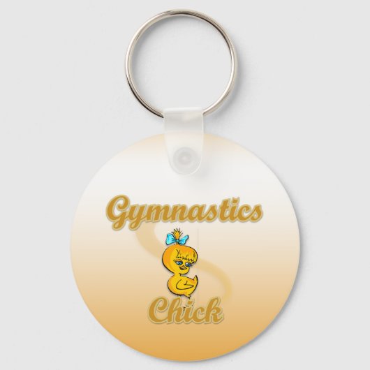 Porte-clés Chick de gymnastique (Recto)
