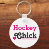 Porte-clés Chick de hockey (Recto)