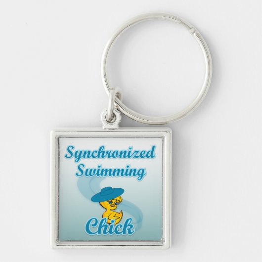 Porte-clés Chick de natation synchronisée #3 (Devant)