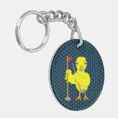 Porte-clés Chick Golfeur (Devant gauche)