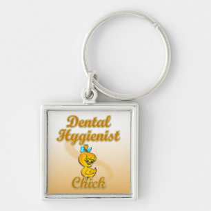 Porte-clés Chick hygiéniste dentaire