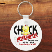 Porte-clés Chick Interrompu 2 Cancer de l'os (Recto)