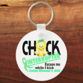 Porte-clés Chick Interrompu 2 Maladie coeliaque (Recto)