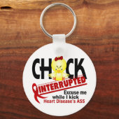 Porte-clés Chick Interrupted 2 Maladie Cardiaque (Recto)