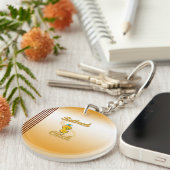 Porte-clés Chick retraité (Devant droit)