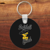 Porte-clés Chick Softball #4 (Recto)