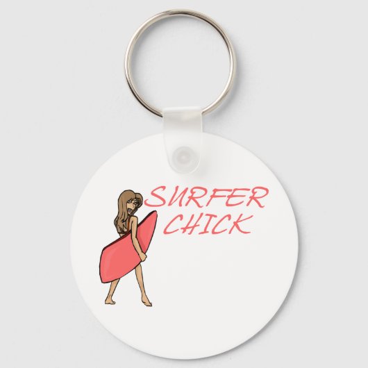 Porte-clés Chick surfer (Recto)