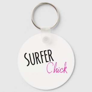 Porte-clés Chick surfer