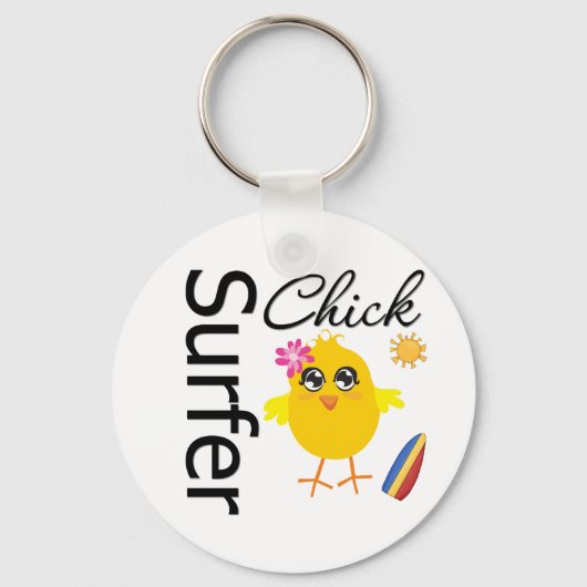 Porte-clés Chick surfer (Recto)