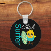 Porte-clés Chick surfeur cool (Recto)