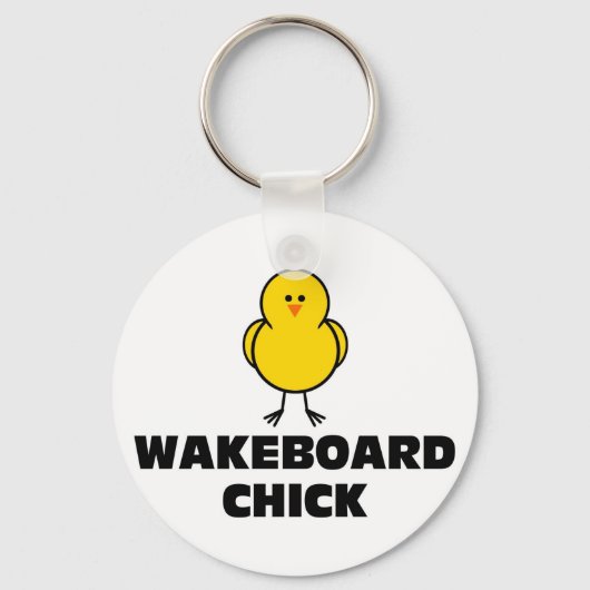 Porte-clés Chick Wakeboard (Recto)