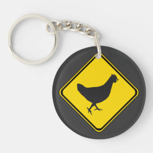 Porte-clés Chicken Xing !