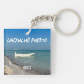 Porte-clés Chicxulub Puerto, Mexique - Porte - clé acrylique (Dos)