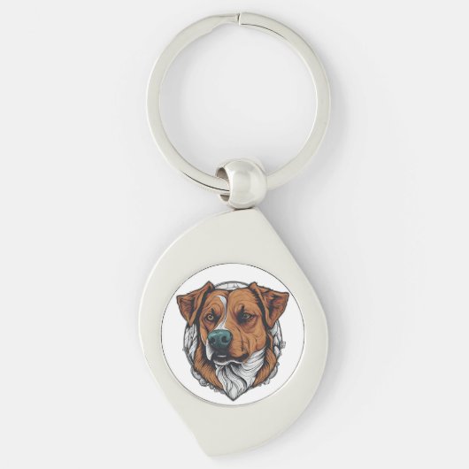 PORTE-CLÉS CHIEN (Devant)