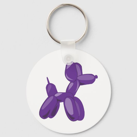Porte-clés Chien à ballon (Recto)