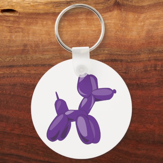 Porte-clés Chien à ballon (Recto)