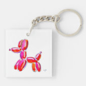 Porte-clés Chien à ballon (Dos)