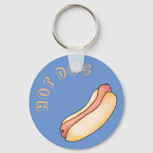 Porte-clés Chien à chaud