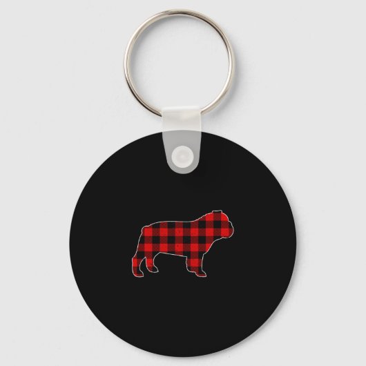 Porte-clés Chien à tête plate de Buffalo (Recto)
