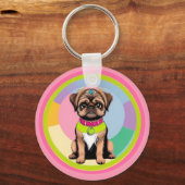 Porte-clés Chien Adorable (Verso)
