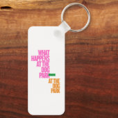 Porte-clés Chien animal chiot amour drôle (Verso)