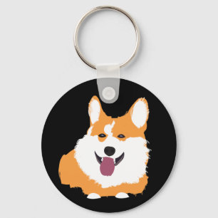 Porte-clés Chien animal de compagnie Corgi