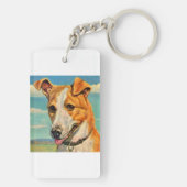 Porte-clés chien beau chien (Dos)