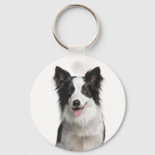 Porte-clés Chien Border Collie Puppy Amour