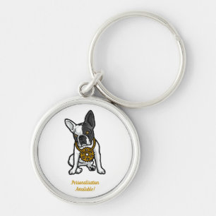 Porte-clés Chien Carlin de Style de Rue