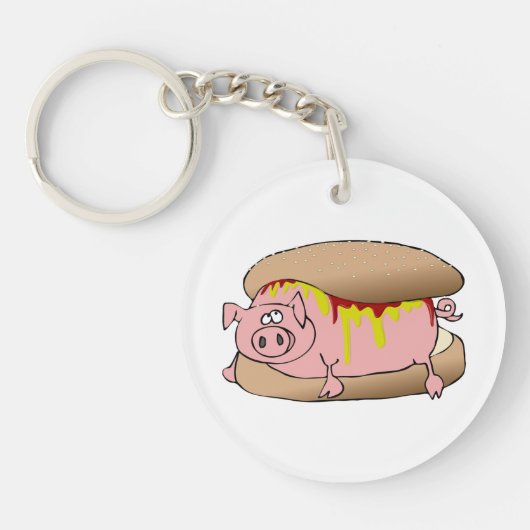 Porte-clés Chien chaud (Devant)