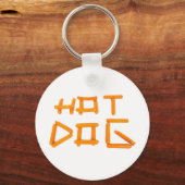 PORTE-CLÉS CHIEN CHAUD (Recto)