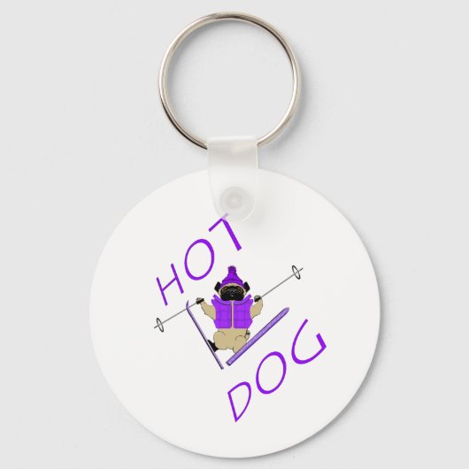 Porte-clés Chien chaud (Recto)