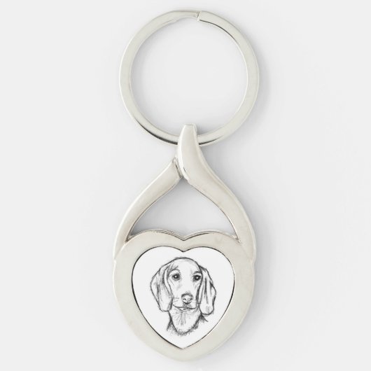 Porte-clés Chien-chien dragon (Devant)