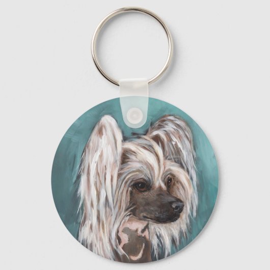 Porte-clés Chien chinois (Recto)