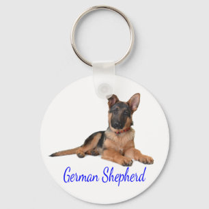 Porte-clés Chien chiot Berger Allemand Amour