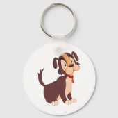 Porte-clés Chien cochon triste (Verso)