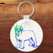 Porte-clés Chien cool (Recto)