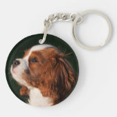 Porte-clés Chien coquelicot de Blenheim Cavalier (Dos)