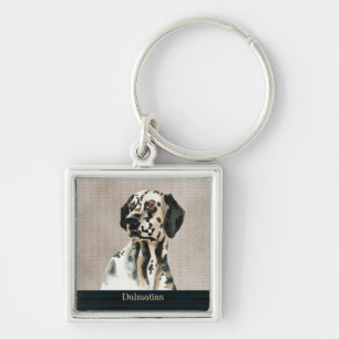 Porte-clés chien dalmate