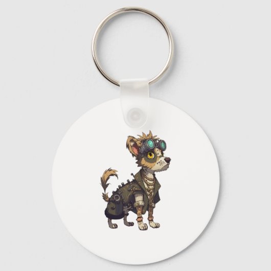 Porte-clés Chien d'aventure (Recto)