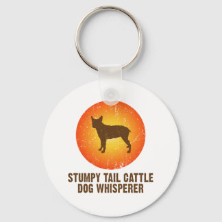 Porte-clés Chien de bétail à queue agitée