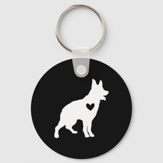 Porte-clés Chien de bétail australien (Recto)