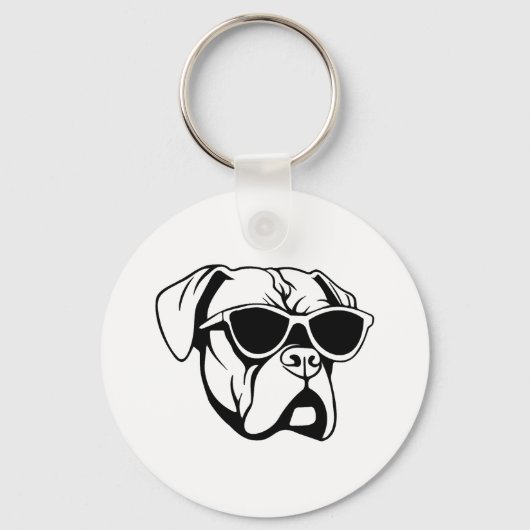 Porte-clés Chien de boîte (Recto)