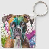 Porte-clés Chien de boîte (Dos)