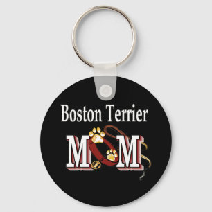Porte-clés Chien de Boston MOM