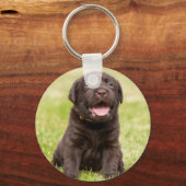 Porte-clés Chien de chiot mignon (Recto)
